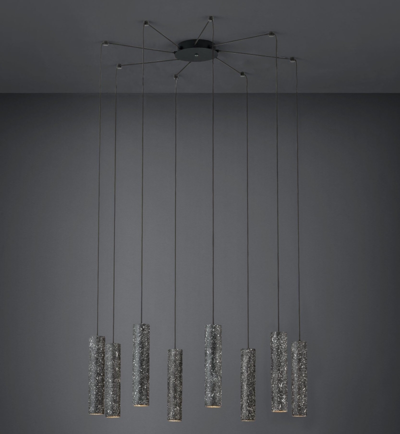 Eglo 39824 - LED Lühter MENTALONA 8xGU10/4,5W/230V