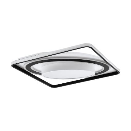 Eglo - LED Hämardatav laevalgusti LED/21,5W/230V + LED/10,5W + LED/3W 3000-6500K must + kaugjuhtimispult