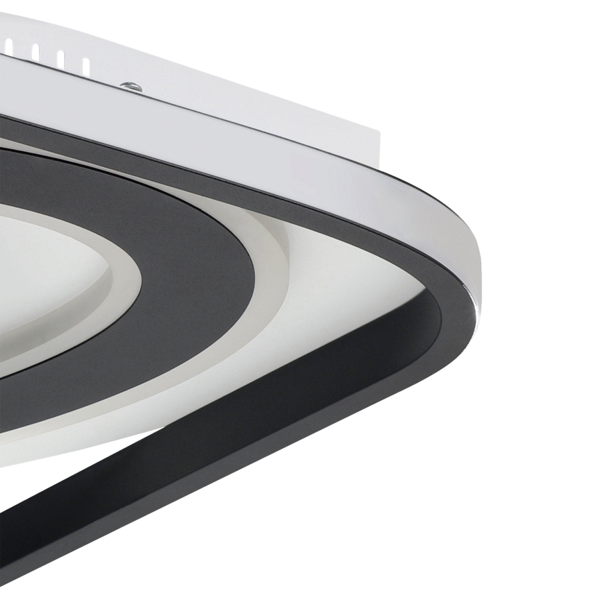 Eglo - LED Hämardatav laevalgusti LED/21,5W/230V + LED/10,5W + LED/3W 3000-6500K must + kaugjuhtimispult