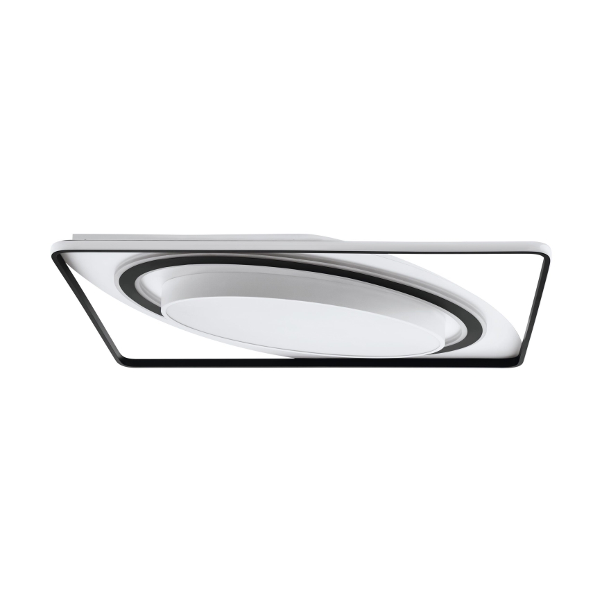 Eglo - LED Hämardatav laevalgusti LED/28W/230V+LED/13W+ LED/2,8W 3000-6500K must + kaugjuhtimispult