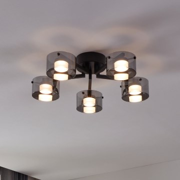 Eglo 39874 - LED Hämardatav pinnale kinnitatav lühter COPILLOS 5xLED/5,4W/230V