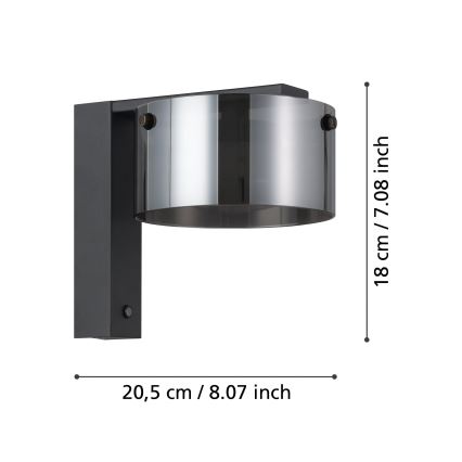 Eglo 39876 - LED Hämardatav seinavalgusti COPILLOS 1xLED/7,2W/230V