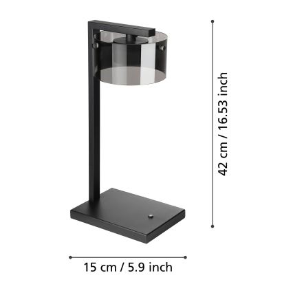 Eglo 39877 - LED Hämardatav laualamp COPILLOS 1xLED/7,2W/230V