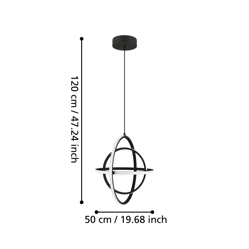 Eglo - LED Lühter LED/38W/230V