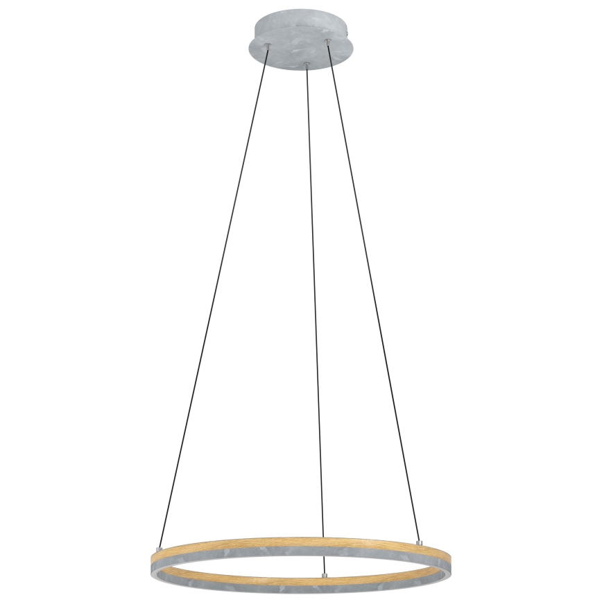 Eglo - LED Hämardatav lühter LED/36W/230V 3000K hall/tamm