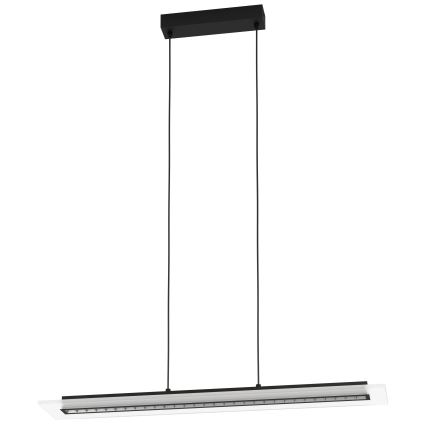 Eglo - LED Hämardatav lühter LED/57,5W/230V 3000K must + kaugjuhtimispult