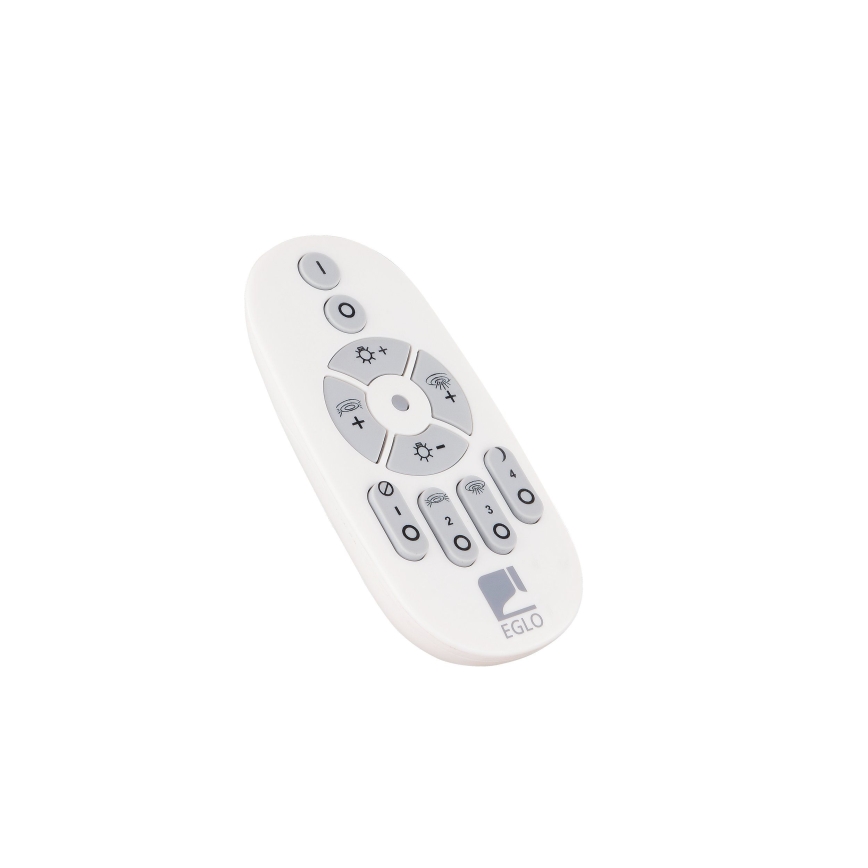 Eglo - LED Hämardatav lühter LED/57,5W/230V 3000K must + kaugjuhtimispult