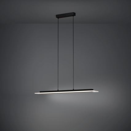 Eglo - LED Hämardatav lühter LED/57,5W/230V 3000K must + kaugjuhtimispult