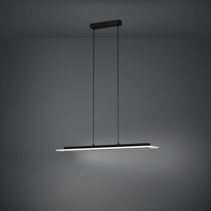 Eglo - LED Hämardatav lühter LED/57,5W/230V 3000K must + kaugjuhtimispult