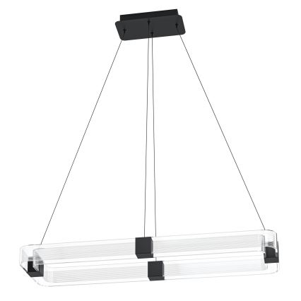 Eglo - LED Hämardatav lühter LED/39,2W/230V 3000K must