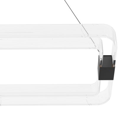 Eglo - LED Hämardatav lühter LED/39,2W/230V 3000K must