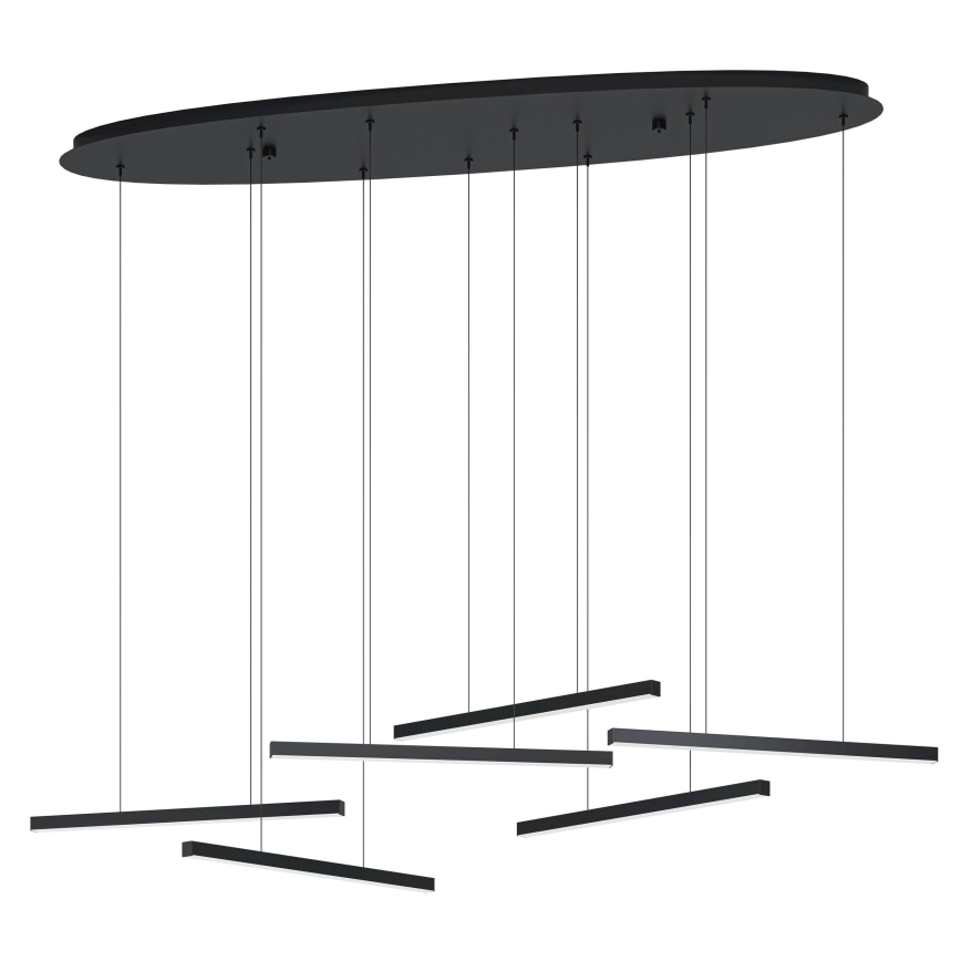 Eglo - LED Hämardatav lühter 6xLED/8,4W/230V 3000K must