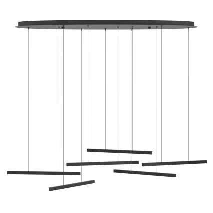 Eglo - LED Hämardatav lühter 6xLED/8,4W/230V 3000K must