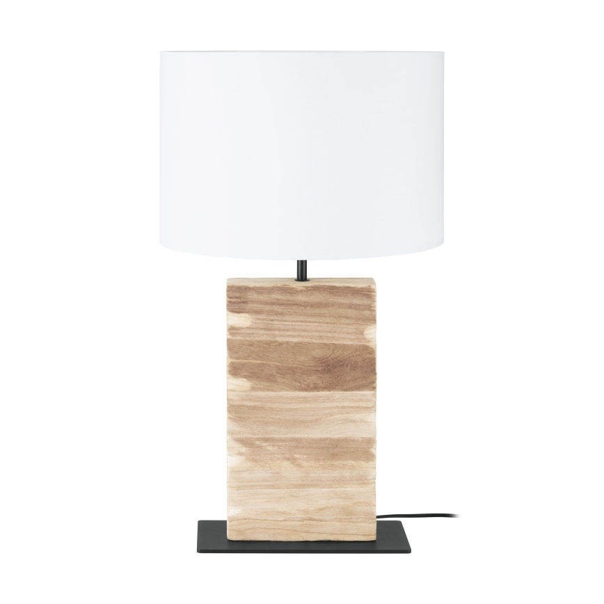Eglo - Laualamp 1xE27/40W/230V 62,5 cm pruun