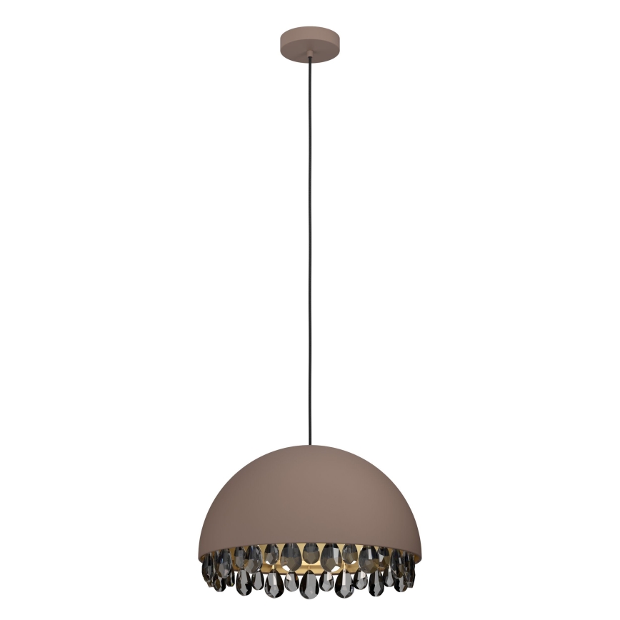 Eglo - Lühter 1xE27/40W/230V pruun