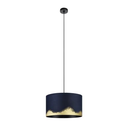 Eglo - Lühter 1xE27/40W/230V d. 38 cm sinine/kuldne