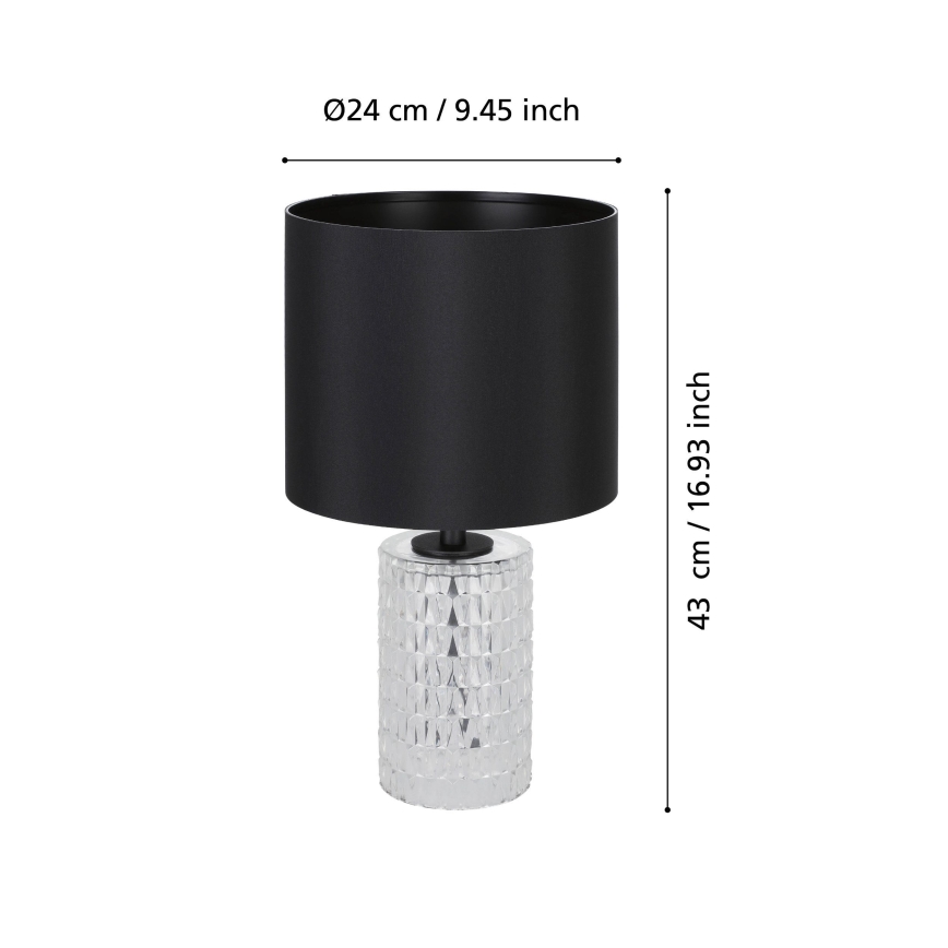 Eglo - Laualamp 1xE27/40W/230V must