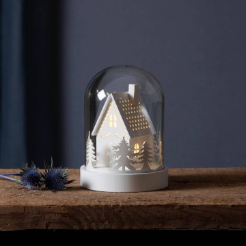 Eglo 410047 - LED jõulukaunistus KUPOL 3xLED/3xAA soe valge