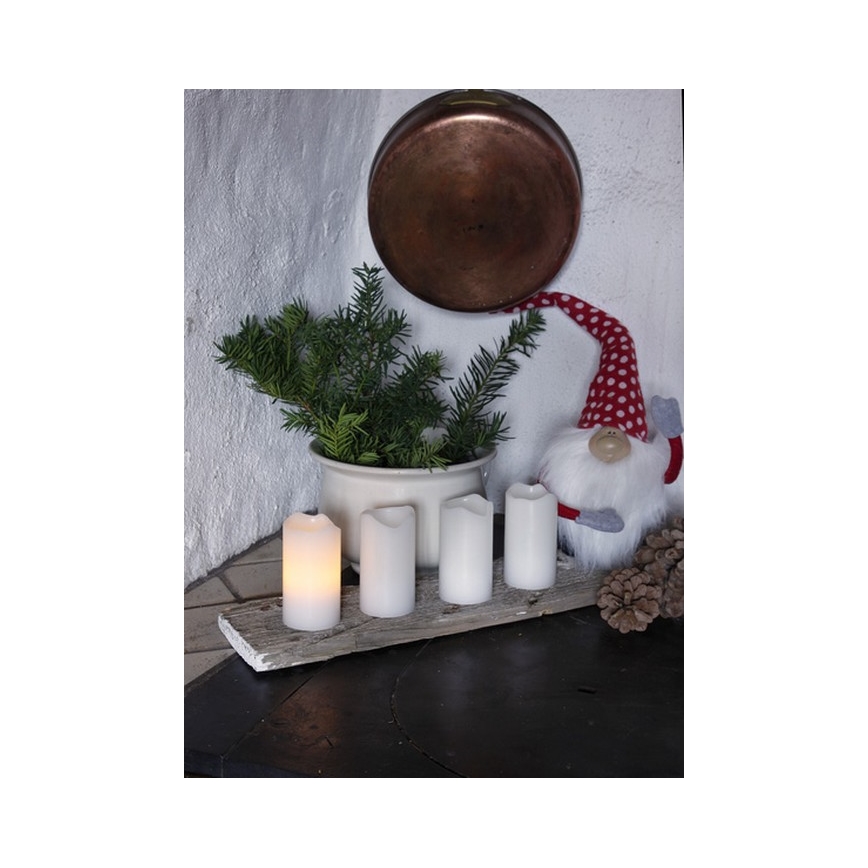 Eglo - Komplekt 4x LED jõulukaunistust 1xLED/0,18W/2xCR2032 + kaugjuhtimispult