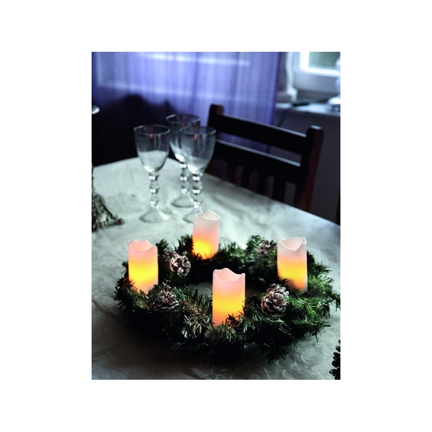 Eglo - KOMPLEKT 4x LED Jõulukaunistus 2xLED/0,18W/2xCR2032 + Pult