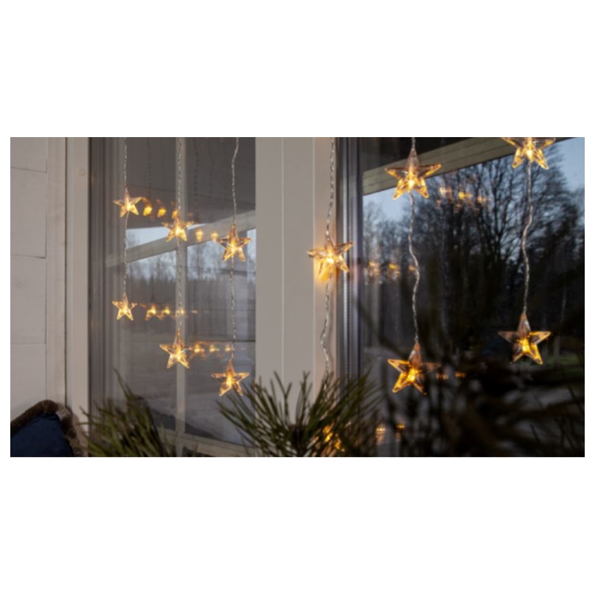 Eglo - LED Jõuluteemaline valguskett 20xLED 1,8m soe valge