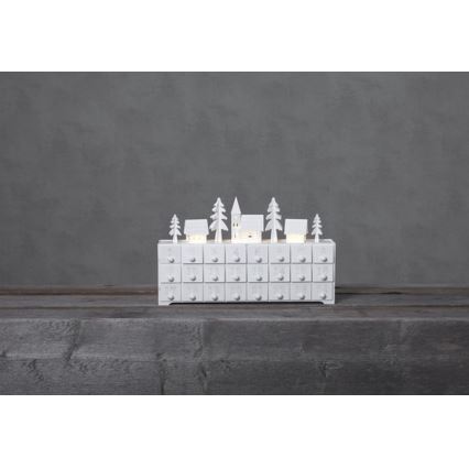 Eglo - LED Jõulukaunistus 4xLED/0,03W/2xAA