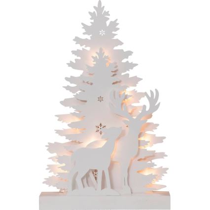 Eglo 410417 - LED jõulukaunistus FAUNA 10xLED/0,03W/2xAA