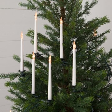 Eglo 410531 - KOMPLEKT 16x LED-valgustus jõulupuule SLIMLINE LED/0,06W/230V + kaugjuhtimispult