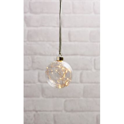 Eglo - LED Jõuluteemaline valguskaunistus 15xLED/0,012W/4,5/230V d. 10 cm