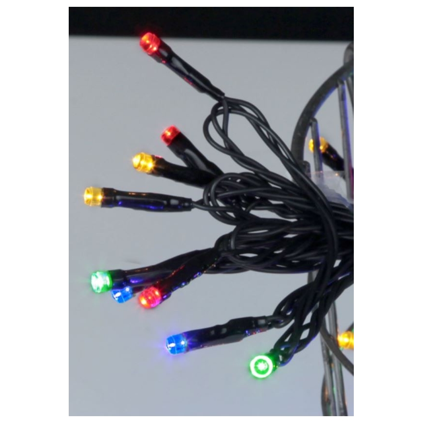 Eglo - LED välivalguskett 80×LED 8 m IP44 mitmevärviline