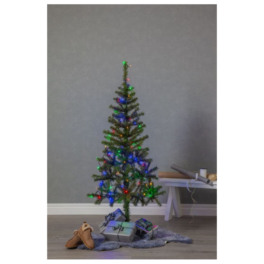 Eglo - LED välivalguskett 80×LED 8 m IP44 mitmevärviline