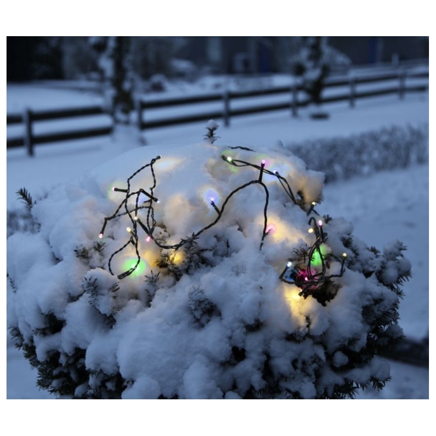 Eglo - LED välivalguskett 80×LED 8 m IP44 mitmevärviline