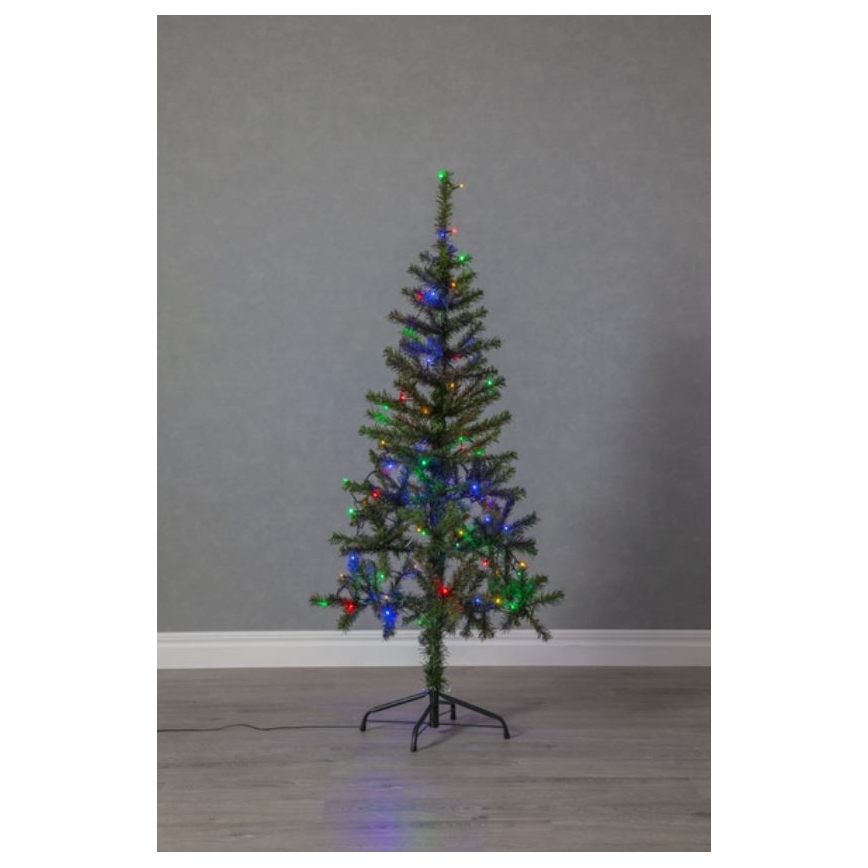 Eglo - LED välivalguskett 80×LED 8 m IP44 mitmevärviline