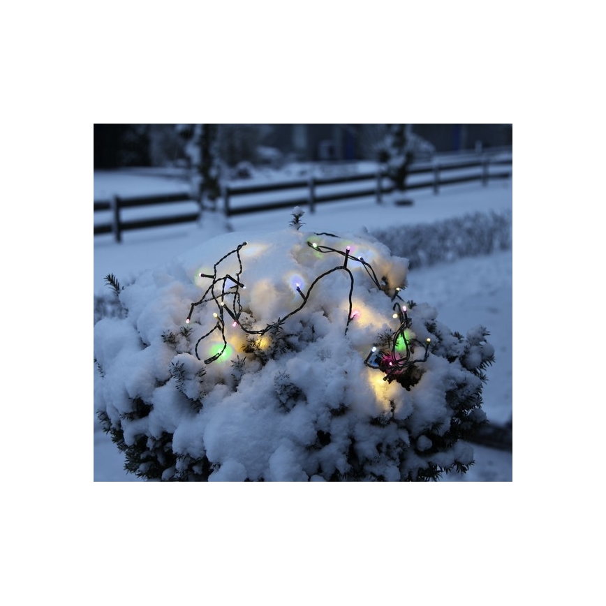 Eglo - LED välisvalguskett 160xLED 26m IP44 mitmevärviline