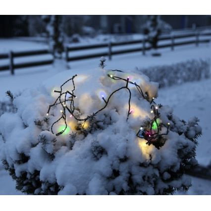 Eglo - LED välistingimustes kasutatavad jõulutuled 160xLED 26m IP44 mitmevärvilised