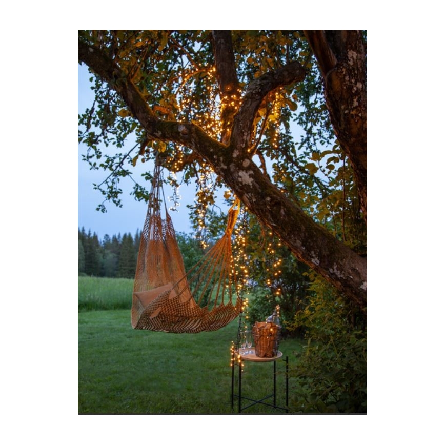 Eglo - LED välisvalguskett 800xLED 21m IP44 soe valge