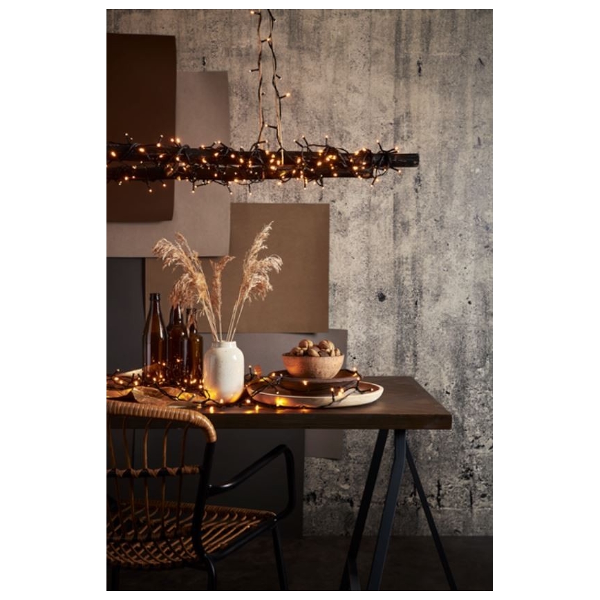 Eglo - LED Väli jõuluteemaline valguskett 1200xLED 24m IP44 soe valge