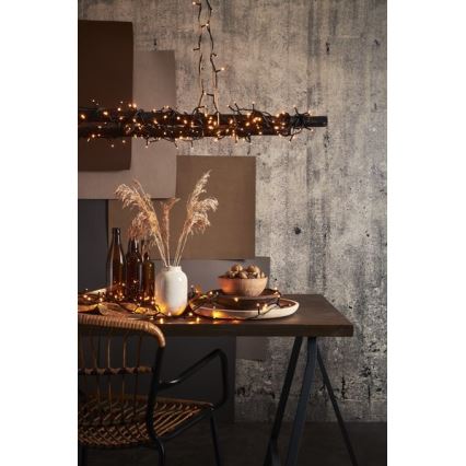 Eglo - LED Väli valguskett 180xLED 17,6m IP44 soe valge