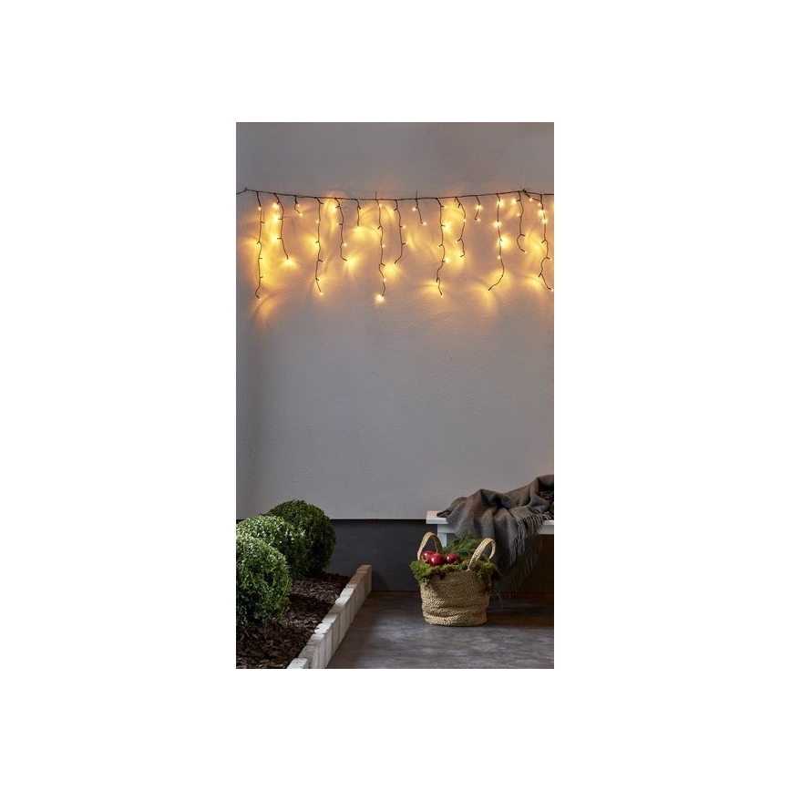 Eglo - LED Väli jõuluteemaline valguskett 240xLED 5,9m soe valge IP44