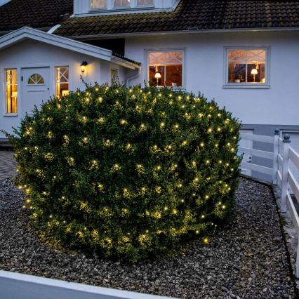 Eglo - LED Väli jõuluteemaline valguskett 200xLED 3m IP44 soe valge
