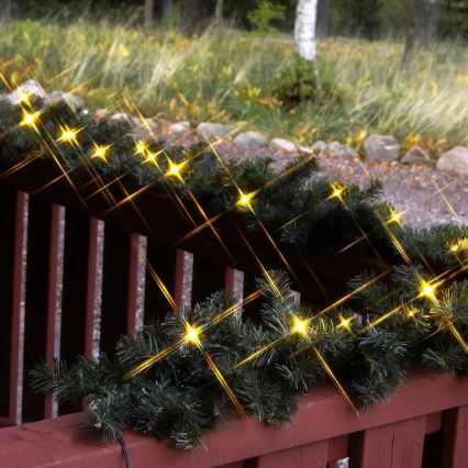 Eglo - LED Väli jõuluteemaline valguskaunistus GARLAND 30xLED/0,064W/3/230V IP44