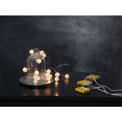 Eglo - LED-valguskett 15xLED/3xAA 1,4 m