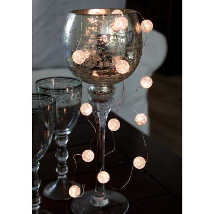 Eglo - LED-valguskett 15xLED/3xAA 1,4 m