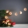 Eglo 411113 - LED  kett ORNAMENT 10xLED/3xAA 1,65m soe valge