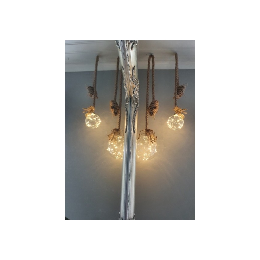 Eglo - LED Jõulukaunistus 15xLED/0,06W/3xAA