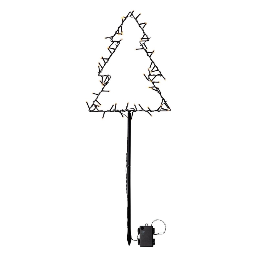 Eglo - LED Väli jõuludekoratsioon LED/4xAA IP44 puu
