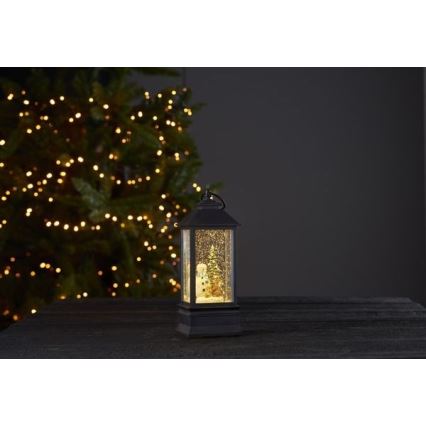Eglo - LED Jõuluteemaline valguskaunistus 1xLED/0,064W/3xAAA must