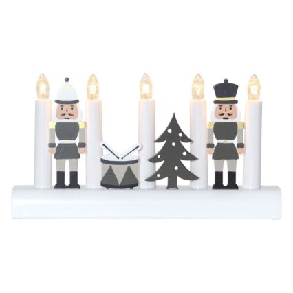 Eglo - Jõuluteemaline küünlajalg 5xE10/3W/230V