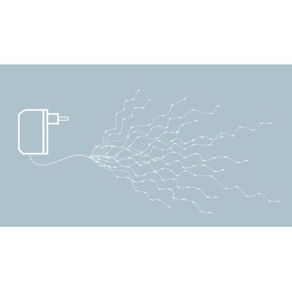 Eglo - LED valguskett 360xLED 2m soe valge