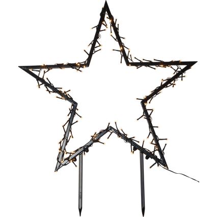 Eglo 411355 - LED Väli jõuludekoratsioon SPIKY 140xLED/0,066W/31V/230V 73x60 cm IP44